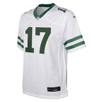 Garrett Wilson New York Jets Nike Youth Game Jersey - White/Green