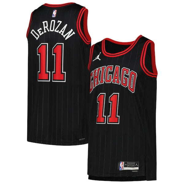 DeMar DeRozan Chicago Bulls Jordan Brand Unisex Swingman Jersey - Statement Edition - Black