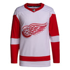 Detroit Red Wings adidas Men's Away Primegreen Authentic Jersey - White