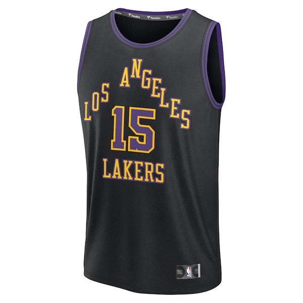 Austin Reaves Los Angeles Lakers  2025/26 City Edition Fast Break Jersey - Black