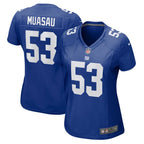 Darius Muasau New York Giants Nike Women's  Game Jersey -  Royal