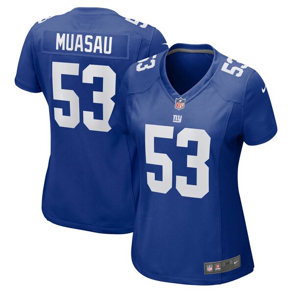 Darius Muasau New York Giants Nike Women's  Game Jersey -  Royal
