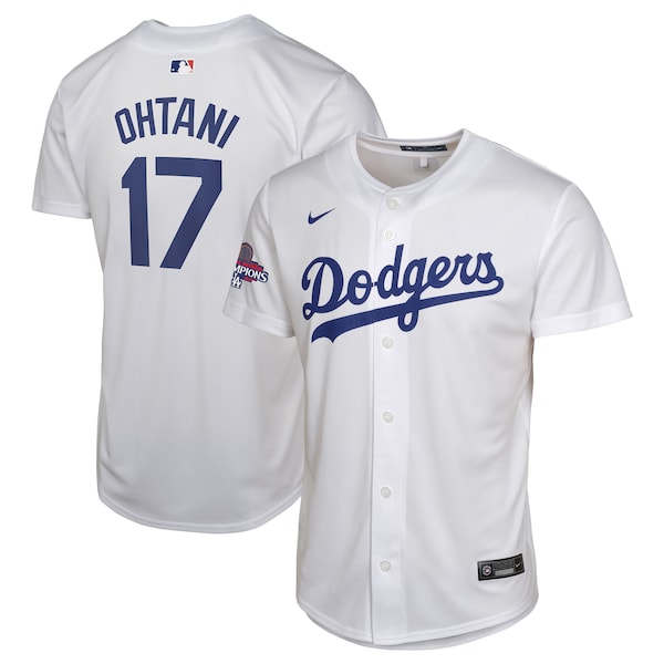 Shohei Ohtani Los Angeles Dodgers Nike Youth 2024 World Series Champions Home Game Player Jersey - White