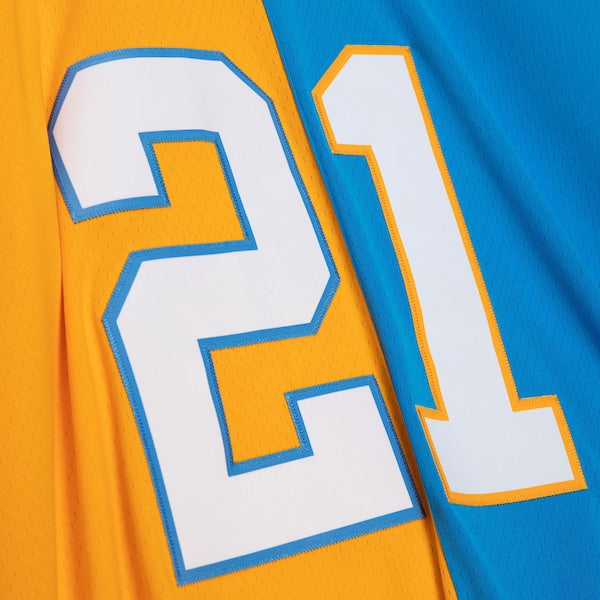 LaDainian Tomlinson Los Angeles Chargers 2002 Split Legacy Replica Jersey - Powder Blue/Gold