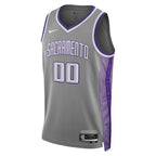 Sacramento Kings Nike Unisex 2022/23 Swingman Custom Jersey - City Edition - Black
