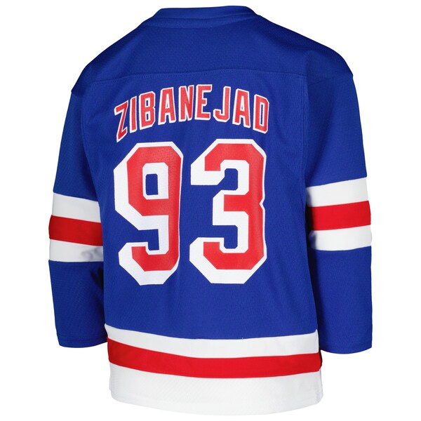 Mika Zibanejad New York Rangers Preschool Home Replica Player Jersey - Blue