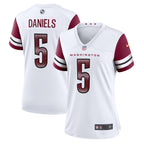 Jayden Daniels Washington Commanders Nike Women's Game Jersey -  White/Black