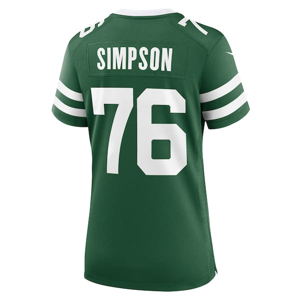John Simpson New York Jets Nike Women's Game Jersey - Legacy Green