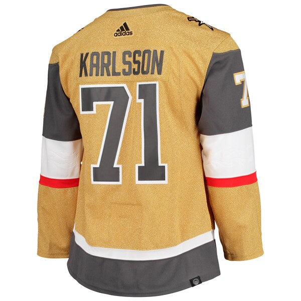 William Karlsson Vegas Golden Knights adidas Home Primegreen Authentic Player Jersey - Gold