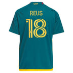 Marco Reus LA Galaxy adidas Youth 2024 LA Kit Replica Player Jersey - Green