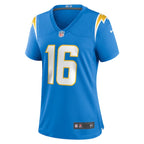 Tyler Johnson Los Angeles Chargers Nike Women's Team Game Jersey -  Powder Blue