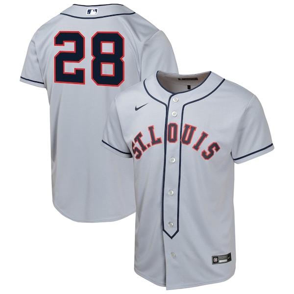 Nolan Arenado St. Louis Cardinals Nike Youth 2024 Rickwood Classic Limited Player Jersey - Gray