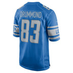 Dylan Drummond Detroit Lions Nike Team Game Jersey -  Blue