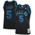Jason Kidd Dallas Mavericks 1994/95 Hardwood Classics Reload 2.0 Swingman Jersey - Black