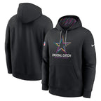 Dallas Cowboys Nike 2024 NFL Crucial Catch Club Pullover Hoodie - Black