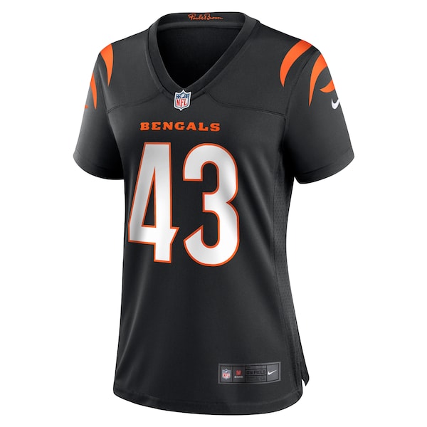 Jaylen Key Cincinnati Bengals Nike Women's Team Game Jersey -  Black
