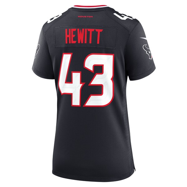 Neville Hewitt Houston Texans Nike Women's Team Game Jersey -  Navy