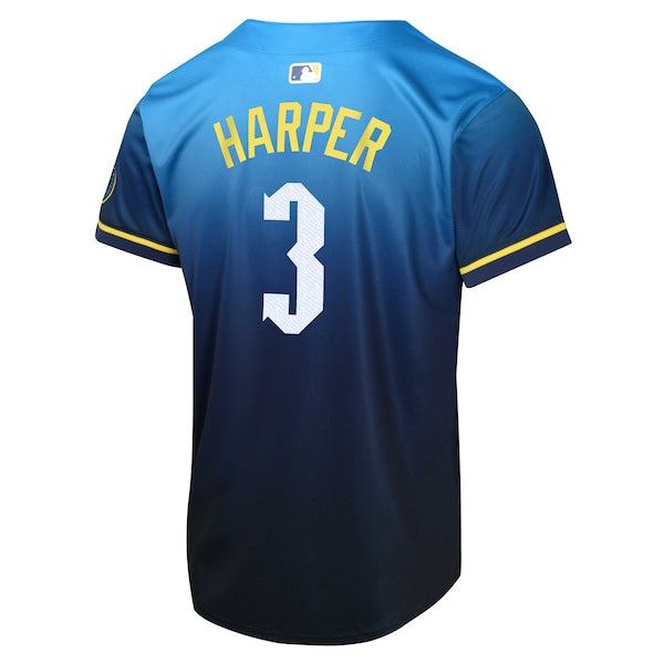 Bryce Harper Philadelphia Phillies Nike Youth 2024 City Connect Limited Player Jersey - Blue