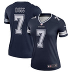 Trevon Diggs Dallas Cowboys Nike Women's Legend Jersey - Navy/White