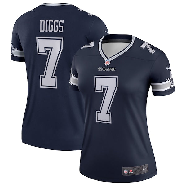 Trevon Diggs Dallas Cowboys Nike Women's Legend Jersey - Navy/White
