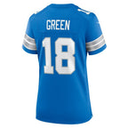 Antoine Green Detroit Lions Nike Women's Team Game Jersey -  Blue