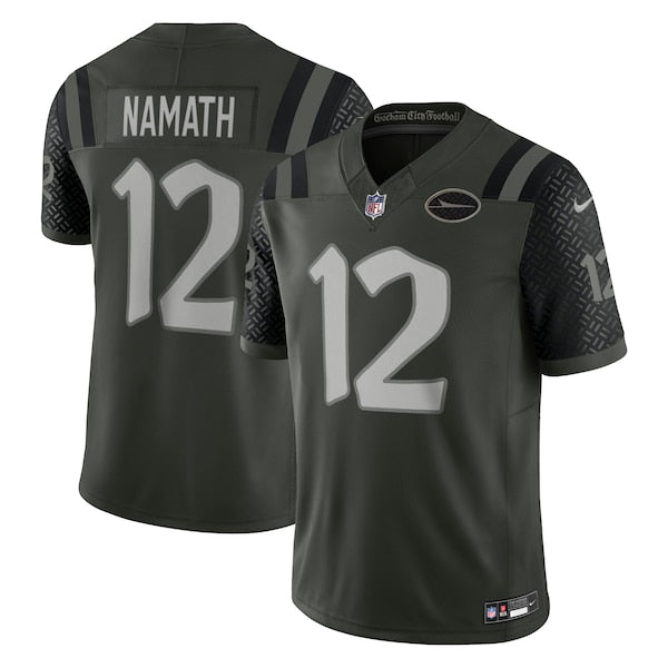 Joe Namath New York Jets Nike 2025 Rivalries Collection Retired Player Limited Jersey - Gotham Green