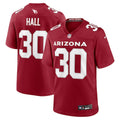 Darren Hall Arizona Cardinals Nike Team Game Jersey -  Cardinal
