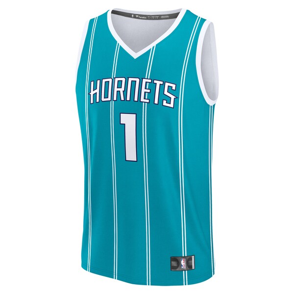 LaMelo Ball Charlotte Hornets  Fast Break Replica Player Jersey - Icon Edition - Teal