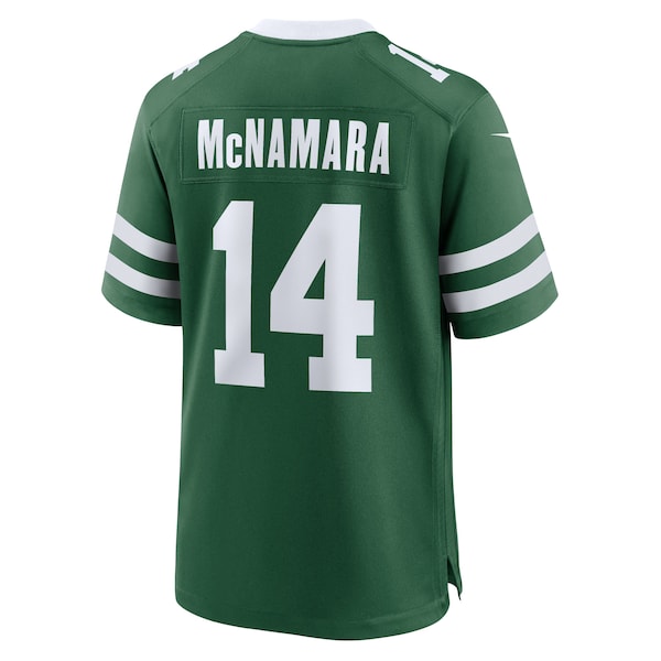 Austin McNamara New York Jets Nike Team Game Jersey - Legacy Green