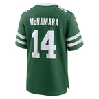 Austin McNamara New York Jets Nike Team Game Jersey - Legacy Green