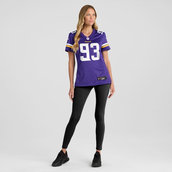 Jonathan Allen Minnesota Vikings Nike Women's Team Game Jersey -  Purple