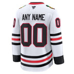 Chicago Blackhawks  Away Premium Custom Jersey - White/Red