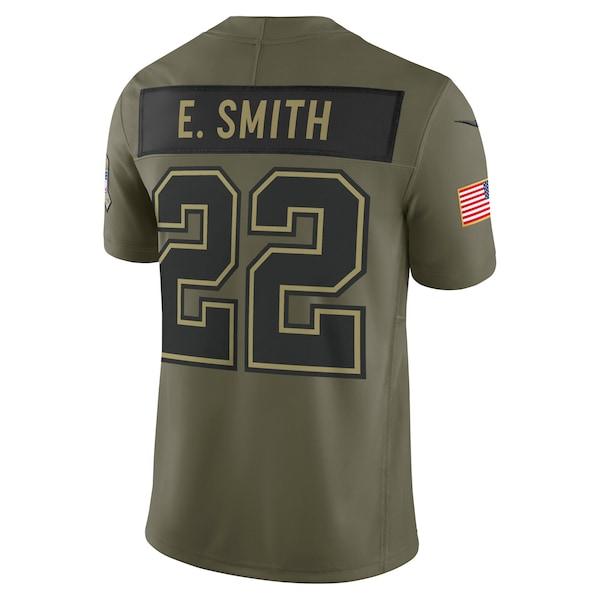 Emmitt Smith Dallas Cowboys Nike 2025 Salute to Service Retired Limited Jersey - Olive