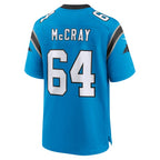 Justin McCray Carolina Panthers Nike Alternate Game Jersey - Blue/Black