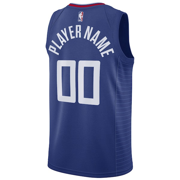 LA Clippers Nike 2020/21 Swingman Custom Jersey - Icon Edition - Royal