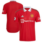 Manchester United adidas 2022/23 Home Authentic Blank Jersey - Red