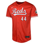 Elly De La Cruz Cincinnati Reds Nike Youth Alternate Limited Player Jersey – Red