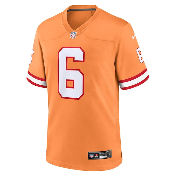 Baker Mayfield Tampa Bay Buccaneers Nike Throwback Game Jersey - Orange
