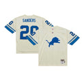 Barry Sanders Detroit Lions Chainstitch Legacy Jersey - Cream