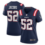 Curtis Jacobs New England Patriots Nike Women's  Game Jersey -  Navy