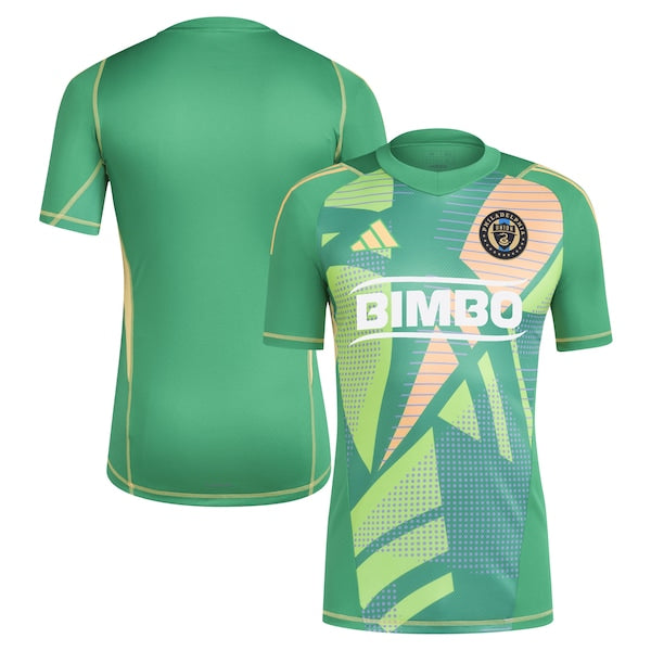 Philadelphia Union adidas 2024 Goalkeeper Jersey - Green