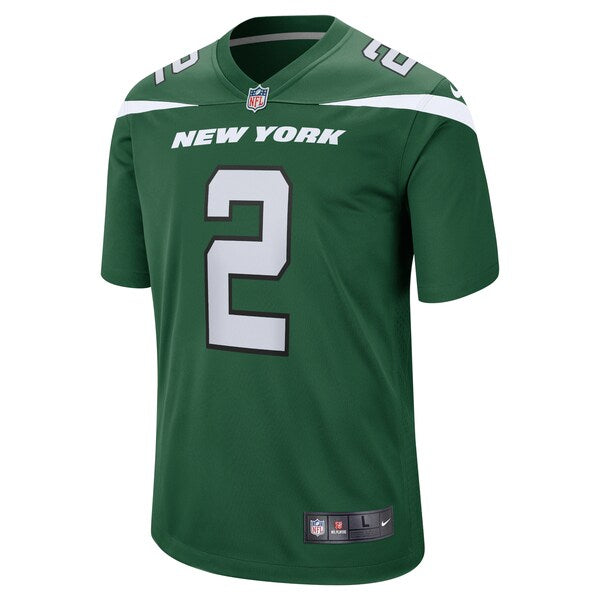 Zach Wilson New York Jets Nike Youth Game Jersey - Gotham Green/Black