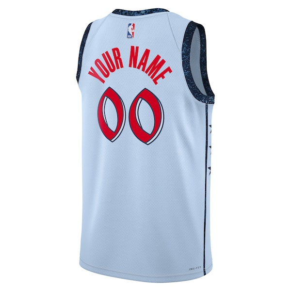 Washington Wizards Nike Unisex 2024/25 Custom Swingman Jersey - City Edition - Powder Blue