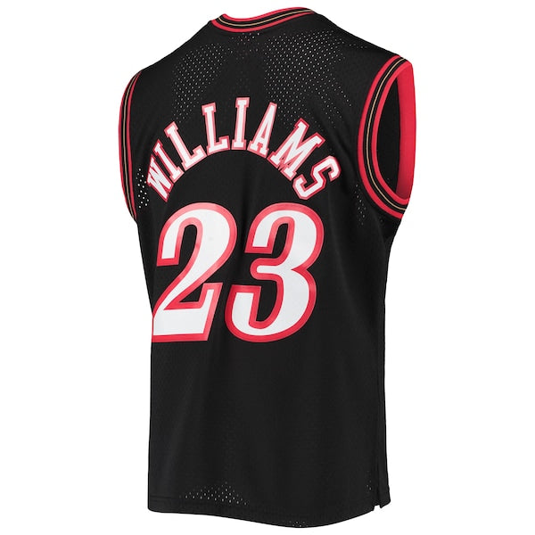 Lou Williams Philadelphia 76ers 2005/06 Hardwood Classics Swingman Jersey - Black
