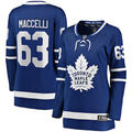 Matias Maccelli Toronto Maple Leafs  Women's Home Breakaway Jersey - Blue