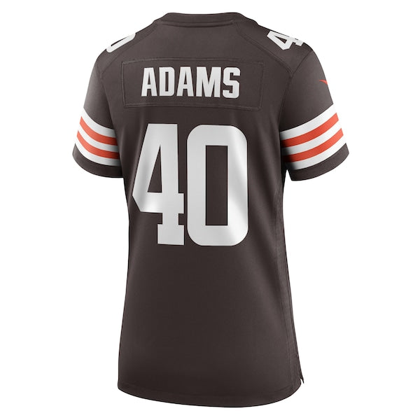 Matthew Adams Cleveland Browns Nike Women's Team Game Jersey -  Brown