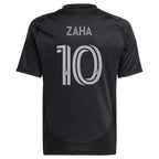 Wilfried Zaha Charlotte FC adidas Youth 2025 Fortress Kit Replica Player Jersey - Black
