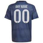 Los Merengues adidas Youth 2025/26 Away Replica Custom Jersey - Blue/White