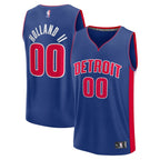 Ron Holland II Detroit Pistons  Fast Break Replica Player Jersey - Icon Edition - Blue