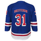 Igor Shesterkin New York Rangers Youth Home Premier Player Jersey - Blue/Navy